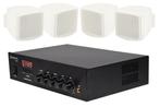 Geluidsinstallatie Met Compacte 100V Versterker En 4, Audio, Tv en Foto, Nieuw