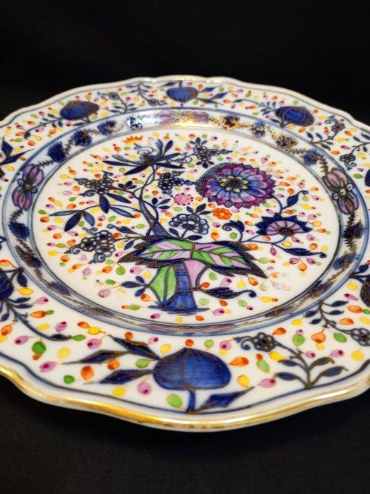 Meissen - Bord - Ø 24,5 cm antiker Speiseteller, Antiquités & Art, Antiquités | Verre & Cristal