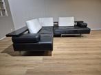 Rolf Benz Dono - Hoekbank - Zwart - Leder - Topstaat -Design, Huis en Inrichting, 250 tot 300 cm, Rolf Benz Dono hoekbank, leer, leolux, jori, montis, vitra
