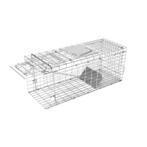 Hokvormige val inklapbaar met 1 ingang 66x23x24 cm - kerbl
