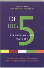 De Big 5 persoonlijkheidsfactoren 9789057122033, Boeken, Verzenden, Zo goed als nieuw, M. Doddema-Winsemius