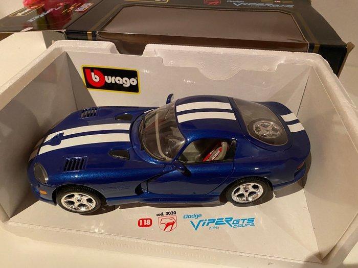 Bburago 1:18 - Modelauto - Dodge Viper GTS Coupe, Hobby & Loisirs créatifs, Voitures miniatures | 1:5 à 1:12