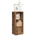 vidaXL Boekenkast 31x24x77 cm bewerkt hout oud houtkleurig, Huis en Inrichting, Verzenden, Nieuw