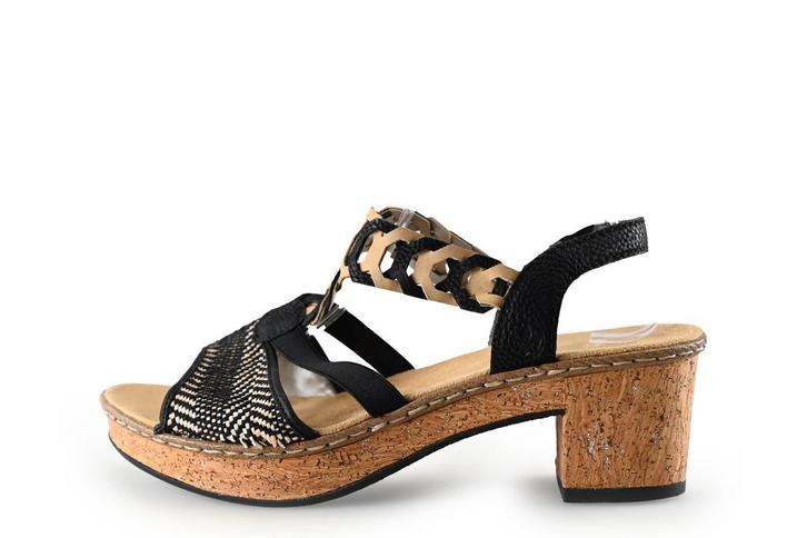 Rieker Sandalen in maat 42 Zwart | 5% extra korting, Kleding | Dames, Schoenen, Zwart, Zo goed als nieuw, Sandalen of Muiltjes