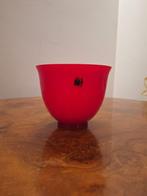 Vase - Verre de Murano - Vase rouge de Murano