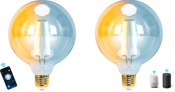 Aigostar LED Filament lamp - Dimbaar - 6W - E27 - 2 Stuks, Verzenden