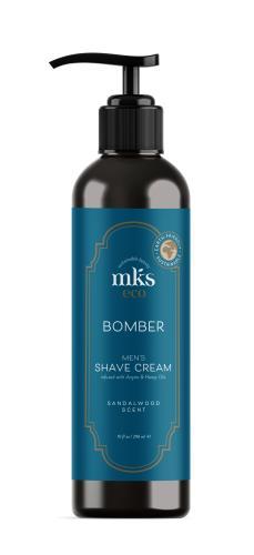 MKS-Eco Men Bomber Mens Shave Cream Sandalwood 296ml, Bijoux, Sacs & Beauté, Beauté | Soins des cheveux, Envoi