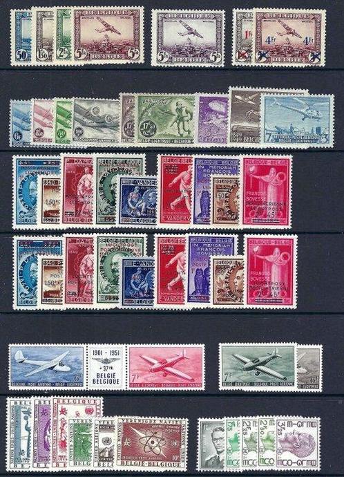 België 1930/1958 - volledige verzameling Luchtpostzegels, Postzegels en Munten, Postzegels | Europa | België