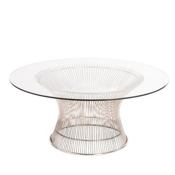 Salontafel Wire tafel chroom, Verzenden