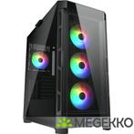 COUGAR Gaming CGR-5AD1B-RGB Midi Tower Zwart, Computers en Software, Computerbehuizingen, Verzenden, Nieuw