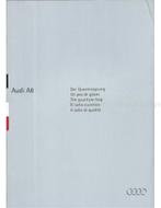 1994 AUDI A8 BROCHURE NEDERLANDS, Livres, Autos | Brochures & Magazines, Ophalen of Verzenden