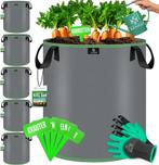 KESSER® Plantenzak 20 liter - 5-delige set | plantenzakken v, Verzenden, Nieuw