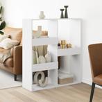 vidaXL Kamerscherm 100x33x115 cm bewerkt hout wit, Huis en Inrichting, Kasten | Boekenkasten, Verzenden, Nieuw