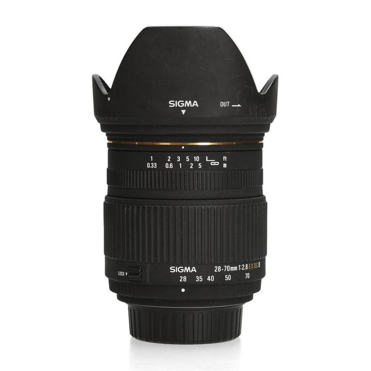 Sigma 28-70mm F2.8 EX DG - Nikon F, Audio, Tv en Foto, Foto | Lenzen en Objectieven, Ophalen of Verzenden