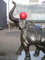 Figuur - BIJZONDER EXCLUSIEF XXL 60 CM ! BRONZEN BEELD :, Antiek en Kunst