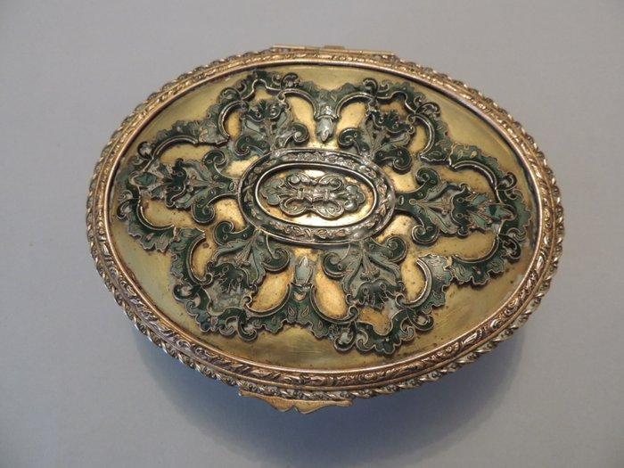 Sieradendoos - Uitzonderlijk juwelenkistje uit de 19e eeuw,, Antiek en Kunst, Antiek | Overige Antiek