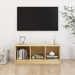 vidaXL Tv-meubel 104x33x41 cm massief grenenhout, Huis en Inrichting, Kasten |Televisiemeubels, Nieuw, Verzenden