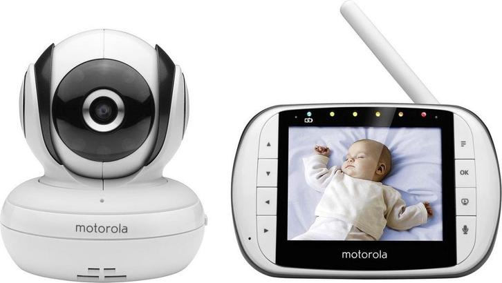 Motorola MBP-36S Babyfoon met camera •, Kinderen en Baby's, Babyfoons, Nieuw, Verzenden