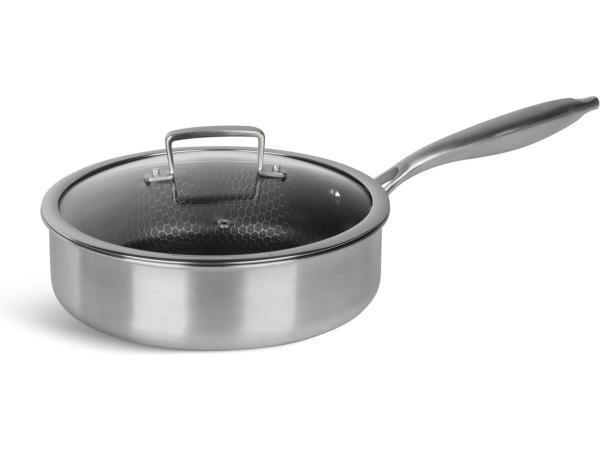 Veiling - Hapjespan met Deksel 24cm, Huis en Inrichting, Keuken | Potten en Pannen, Nieuw