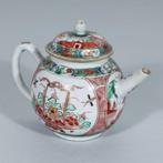 Famille verte, pot à thé - Porcelaine - Chine - Kangxi, Antiek en Kunst