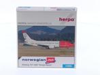 Schaal 1:500 Herpa 505673 Boeing 737-300 Norwegian Air Sh..., Ophalen of Verzenden