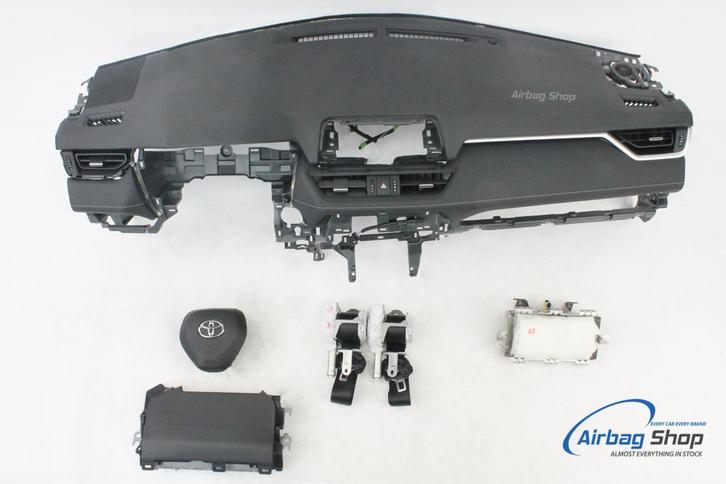 Airbag set - Dashboard met wit stiksel Toyota Rav4 (2019-..., Auto-onderdelen, Dashboard en Schakelaars, Gebruikt, Toyota