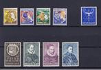 Nederland 1928/1933 - 6 postfrisse serie’s, Gestempeld