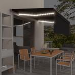 vidaXL Luifel met rolgordijn, LED en windsensor 4x3 m, Verzenden, Nieuw