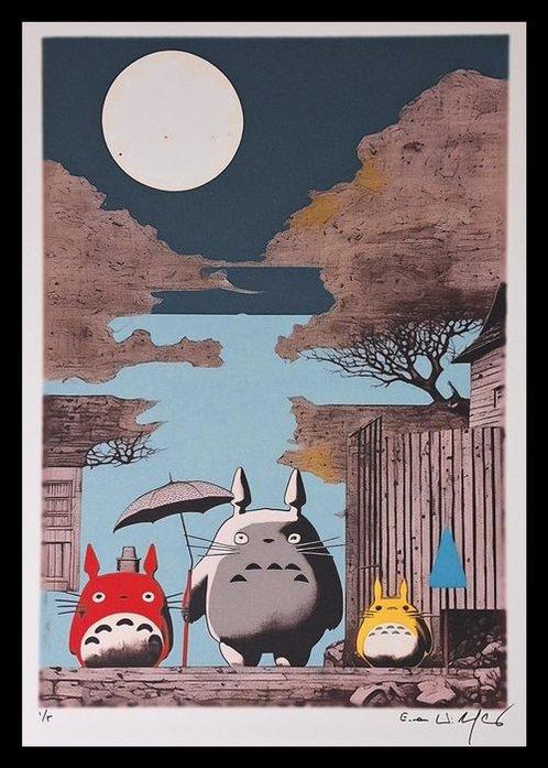 Emma Wildfang - My neighbor Totoro - Watercolor and pencil, Games en Spelcomputers, Spelcomputers | Overige Accessoires