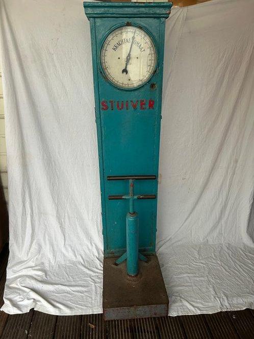 Automate - Oude kermis krachtmeter, Antiek en Kunst, Antiek | Wandborden en Tegels