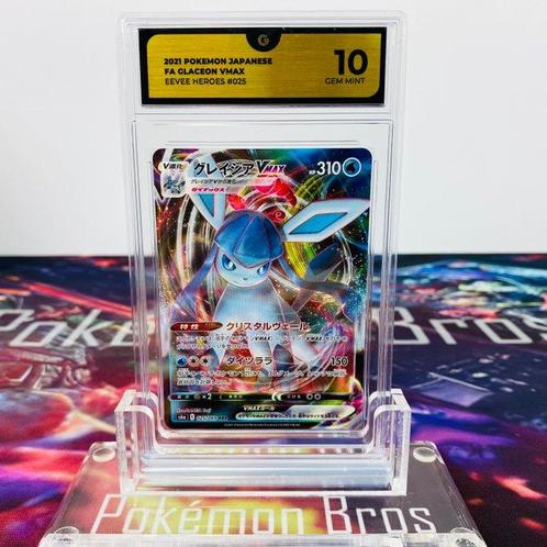 Pokémon Graded card - Glaceon VMAX #025 - Eevee Heroes, Hobby & Loisirs créatifs, Jeux de cartes à collectionner | Pokémon