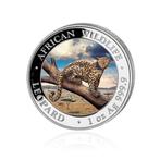 Somalië. 100 Shilling 2021 Leopard, 1 Oz (.999)  (Zonder