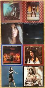 EmmyLou Harris - eight original lps + printed inners from