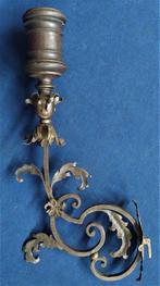 Applique avec bougie - Fer, Bois - Grande applique murale