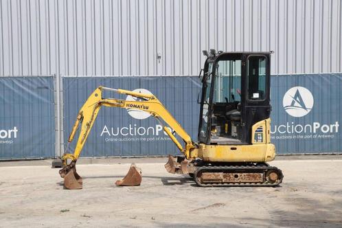 Veiling: Minigraver Komatsu PC18MR Diesel 2011, Zakelijke goederen, Machines en Bouw | Kranen en Graafmachines, Ophalen