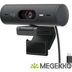 Logitech Brio 505 webcam 4 MP 1920 x 1080 Pixels USB Zwart, Computers en Software, Nieuw, Verzenden