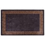 vidaXL Tapis lavable noir et dorÃ© 120x170 cm, Verzenden