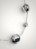 vetro di Murano, Zilver - Halsketting - zilverblad ketting