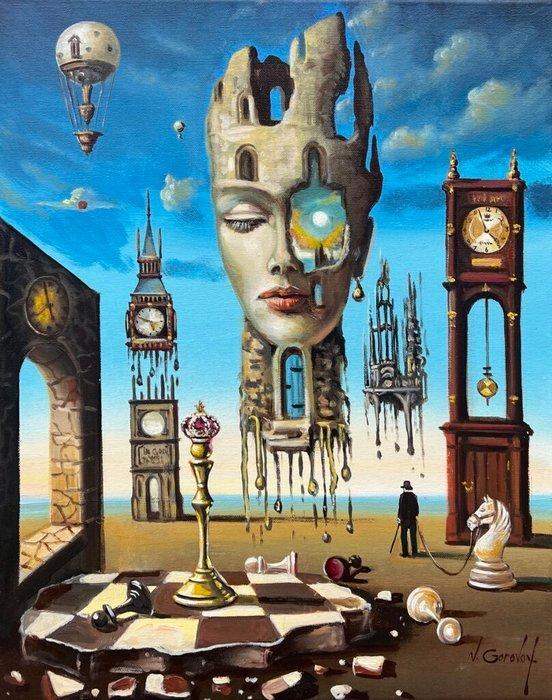 Nikolay Gorovoy - The Unjudged Queen, Antiek en Kunst, Kunst | Schilderijen | Modern