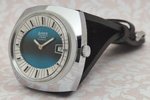 Amer - NOS - Vintage - Calendar - Zonder Minimumprijs -, Handtassen en Accessoires, Horloges | Heren