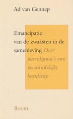 Emancipatie van de zwaksten in de samenleving 9789053526446, Boeken, Studieboeken en Cursussen, Verzenden, Gelezen, A. van Gennep