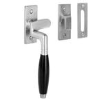 Raamsluiting Klassiek mat nikkel links - voor draai- en k..., Doe-het-zelf en Bouw, Ophalen of Verzenden, Nieuw, Koper of Messing