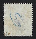 Zweden 1872/85 - Wapen 1r bistre en blauwe perforatie 13 -, Postzegels en Munten, Gestempeld