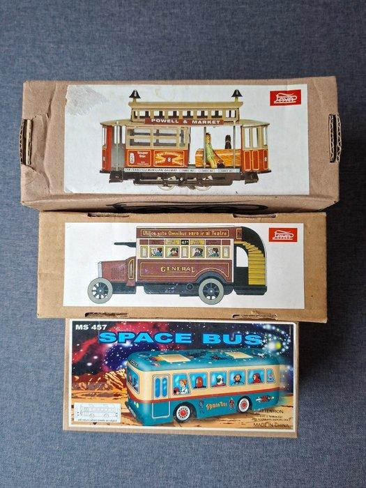 Paya - Blikken speelgoed - MS Space Bus; Paya - General, Antiek en Kunst, Antiek | Speelgoed