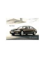2012 MERCEDES BENZ S KLASSE BROCHURE ENGELS, Boeken, Nieuw