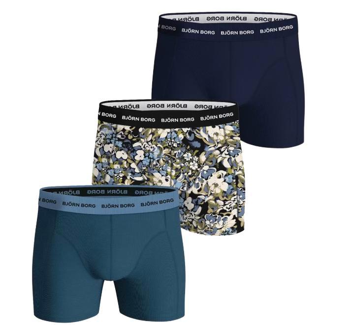 2dekans | Björn Borg Stretch Boxershort Multipack 3 - Heren, Kleding | Heren, Ondergoed, Ophalen of Verzenden