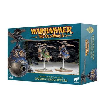 Dwarfen Mountain Holds Dwarf Gyrocopters (warhammer nieuw), Hobby & Loisirs créatifs, Wargaming, Ophalen of Verzenden