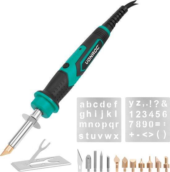 2dekans | VONROC Houtbrander – Soldeerbout - 30W –, Doe-het-zelf en Bouw, Gereedschap | Overige machines, Ophalen of Verzenden