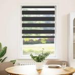 vidaXL Duo Rolgordijn 70x120cm Zwart, Huis en Inrichting, Verzenden, Nieuw