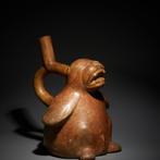 Moche, Peru, Terracotta grote Hauco Seller Animal TL-test.